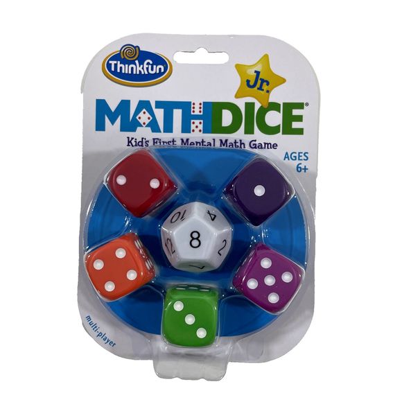 ThinkFun | Toys | Thinkfun Jr Math Dice Game Kids First Mental Math ...
